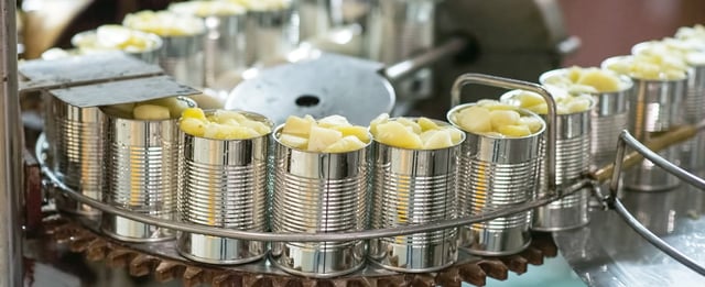 Pineapple canning factory