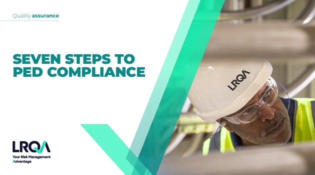 PED compliance guide front cover